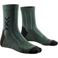 X-SOCKS Hike Perform Natural Ankle Wandersocken E014 - dark sage/black 42-44 von X-SOCKS