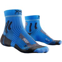 X-SOCKS Marathon Energy 4.0 Laufsocken Herren A022 - twyce blue/opal black 39-41 von X-SOCKS