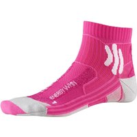 X-SOCKS Marathon Energy Laufsocken Damen flamingo pink/arctic white 35-36 von X-SOCKS