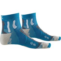 X-SOCKS Marathon Energy Laufsocken teal blue /arctic white 39-41 von X-SOCKS