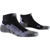 X-SOCKS Run Discovery Damen Laufsocken black/stone grey melange 39-40 von X-SOCKS