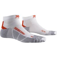 X-SOCKS Run Discovery Laufsocken arctic white/dolomite grey 45-47 von X-SOCKS