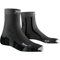 X-SOCKS RUN FAST 4.0 Laufsocken B002 - opal black/arctic white 35-38 von X-SOCKS