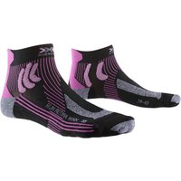 X-SOCKS Run Retina Damen Laufsocken black/twyce/purple 35-36 von X-SOCKS