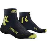 X-SOCKS Run Speed Pro 4.0 Laufsocken G146 - charcoal/phyton yellow/black 45-47 von X-SOCKS