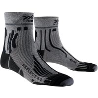 X-SOCKS Run Speed Reflect 4.0 Laufsocken Damen G051 - anthracite/silver 35-36 von X-SOCKS