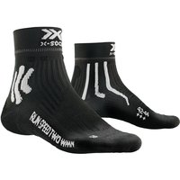 X-SOCKS Run Speed Two 4.0 Laufsocken Damen B002 - opal black/arctic white 35-36 von X-SOCKS