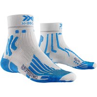 X-SOCKS Run Speed Two 4.0 Laufsocken Herren G262 - pearl grey/invent blue 39-41 von X-SOCKS