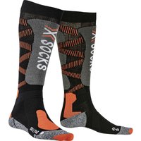 X-SOCKS Skisocken Light 4.0 black/x-orange 35-38 von X-SOCKS