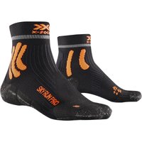 X-SOCKS Sky Run Pro 4.0 Laufsocken Herren B224 - opal black/trick orange 39-41 von X-SOCKS