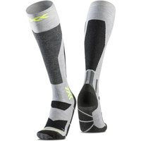 X-SOCKS Snowboard Discover Skisocken G741 - rhino grey/canary 35-38 von X-SOCKS