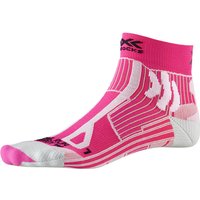 X-SOCKS Trail Run Energy Laufsocken Damen flamingo pink/pearl grey 41-42 von X-SOCKS