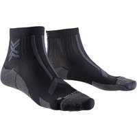 X-SOCKS Trailrun Discover Ankle Laufsocken B036 - black/charcoal 35-38 von X-SOCKS