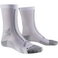 X-SOCKS Trailrun Discover Crew Laufsocken W002 - arctic white/pearl grey 45-47 von X-SOCKS