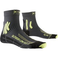 X-SOCKS Trek Outdoor Low Cut Trekkingsocken anthracite/lime 39-41 von X-SOCKS