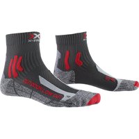 X-SOCKS Trek Outdoor Low Cut Trekkingsocken anthracite/red 39-41 von X-SOCKS