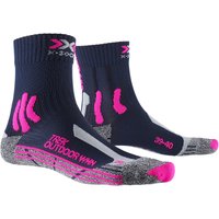 X-SOCKS Trek Outdoor Trekkingsocken Damen midnight blue/pink/lt grey melange 37-38 X-SOCKS Trek Outdoor Trekkingsocken Damen midnight blue/pink/lt grey melange 37-38 von X-SOCKS