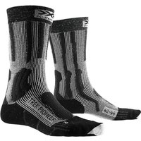 X-SOCKS Trek Pioneer Trekkingsocken opal black/flocculus white 39-41 von X-SOCKS