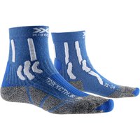 X-SOCKS Trek X CTN Trekkingsocken Kinder lake blue/arctic white 27-30 von X-SOCKS