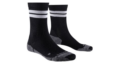 x socks core natural graphics crew socken schwarz dunkelgrau von X-SOCKS