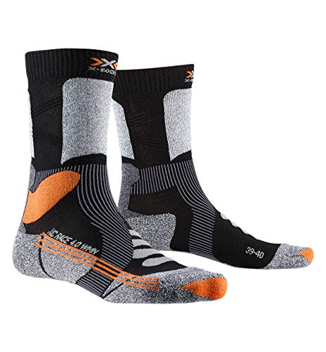 X-Socks X-Bionic Damen X-country Race 4.0 Socken, B053 Black/Stone Grey Melange, 42 EU von X-Bionic