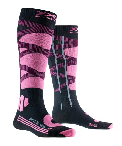 X-Socks Ski Control 4.0 Skisocke Schwarz Frau Grösse 39-40 von X-Socks