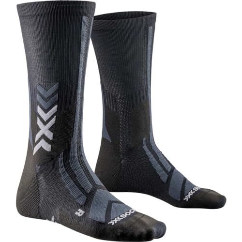 X-Socks Hike Discover Crew Wandersocke Schwarz Mann Grösse 39-41 von X-Socks