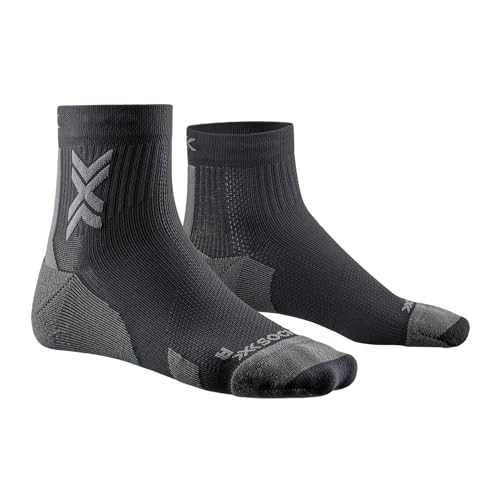 X-Socks Run Discover Ankle Laufsocke Schwarz Mann Grösse 45-47 von X-Socks