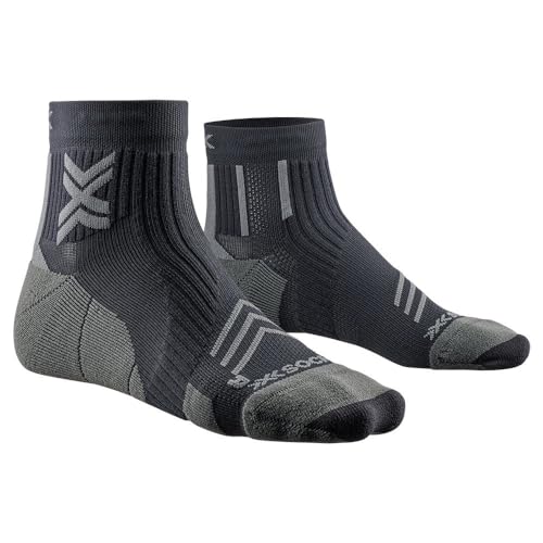 X-Socks Run Expert Ankle Laufsocke Schwarz Mann Grösse 42-44 von X-Socks