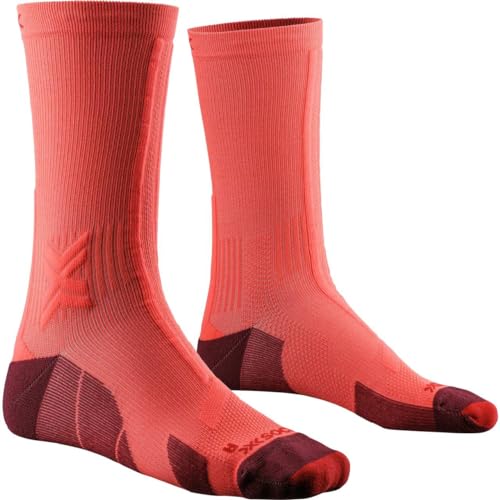 X-Socks Trailrun Discover Crew Laufsocke Rot Mann Grösse 39-41 von X-Socks