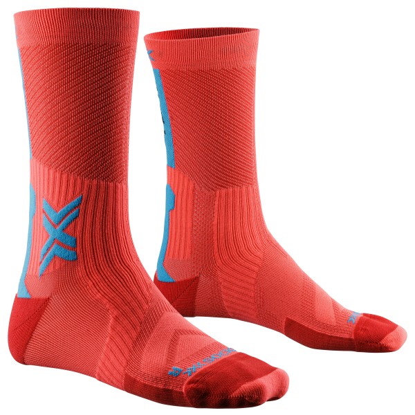 X-Socks - Bike Perform Crew - Radsocken Gr 39-41 rot von X-Socks