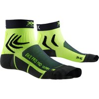 X-SOCKS Pro Fahrradsocken Damen charcoal /phyton yellow 39-40 X-SOCKS Pro Fahrradsocken Damen charcoal /phyton yellow 39-40 von X-SOCKS