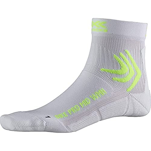 X-Socks Damen Bike Pro Socke, W006 Arctic White, 41-42 von X-Bionic