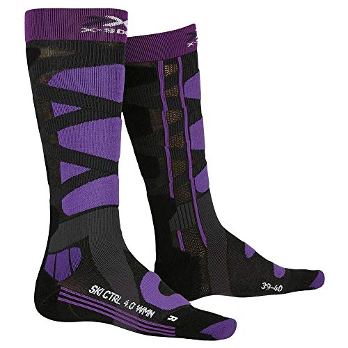 X-Socks X-Bionic X-Bionic Damen Control 4.0 Socken, Charcoal Melange/Purple, 36 EU X-Bionic X-Bionic Damen Control 4.0 Socken, Charcoal Melange/Purple, 36 EU X-Socks X-Bionic X-Bionic Damen Control 4.0 Socken, Charcoal Melange/Purple, 36 EU X-Bionic X-Bionic Damen Control 4.0 Socken, Charcoal Melange/Purple, 36 EU von X-Bionic