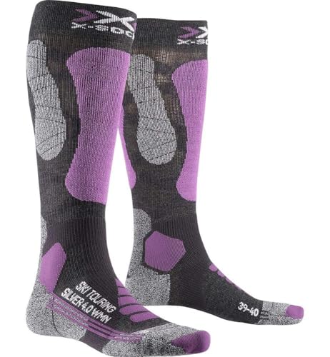 X-Socks X-Bionic X-Bionic Ski Touring Silver 4.0 Socken G052 Anthracite Melange/Magnolia 37-38 X-Bionic Ski Touring Silver 4.0 Socken G052 Anthracite Melange/Magnolia 37-38 von X-Bionic