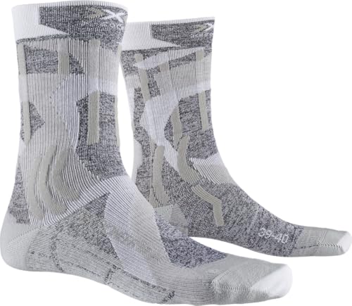 X-Socks Damen Trek Pioneer Light Socks, Pearl Grey Melange, 41-42 von X-Socks