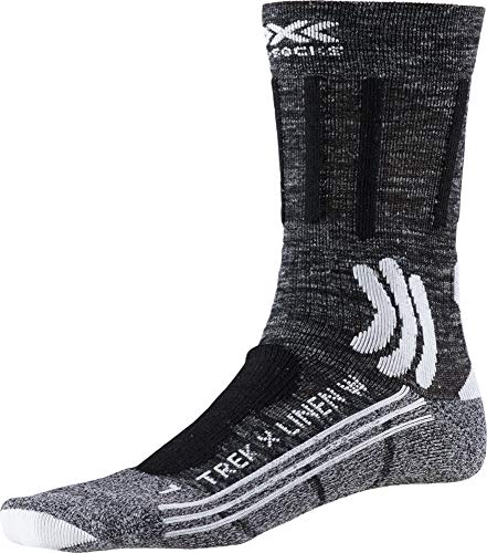 X-Socks X-Bionic X-Bionic Trek X Linen Socken Dolomite Grey Melange/Opal Black 35-36 X-Bionic Trek X Linen Socken Dolomite Grey Melange/Opal Black 35-36 von X-Bionic