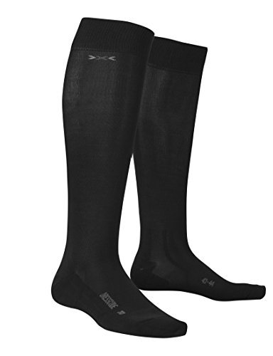 X-Socks Erwachsene Kniestrumpf Dresscode Long, Black, 43-44 von X-Socks
