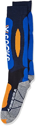 X-Socks Funktionssocken Ski Carving Silver Junior, Blue Marine/Cobalt Blue, 31/34 X-Socks Funktionssocken Ski Carving Silver Junior, Blue Marine/Cobalt Blue, 31/34 von X-Socks