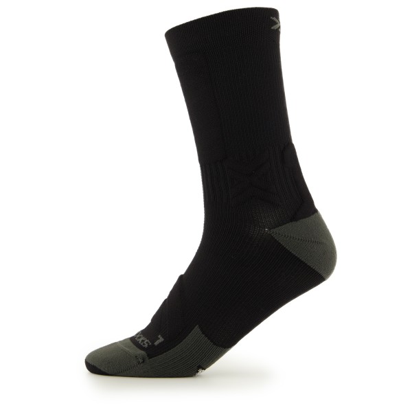 X-Socks - Gravel Discover Crew - Radsocken Gr 39-41 schwarz von X-Socks