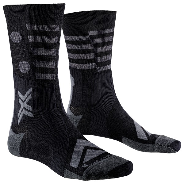 X-Socks - Gravel Perform Merino Crew - Radsocken Gr 35-38 schwarz von X-Socks