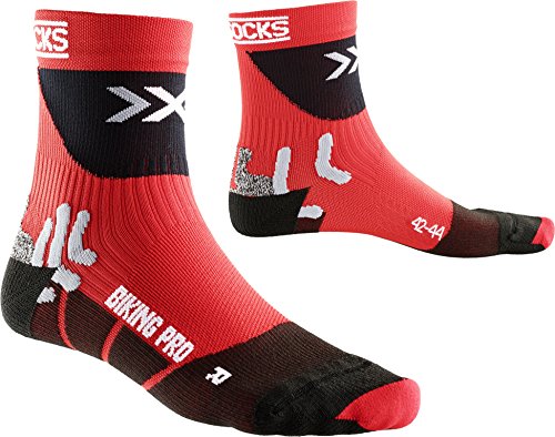 X-Socks Herren Socken BIKING PRO, Red/Black, 35/38, X020370 X-Socks Herren Socken BIKING PRO, Red/Black, 35/38, X020370 von X-Socks