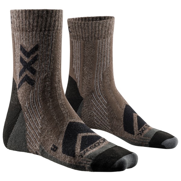 X-Socks - Hike Perform Merino Ankle - Wandersocken Gr 39-41 braun von X-Socks