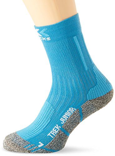 X-Socks Kinder Trekking Light JUNIOR 2.0 Socken, Turquoise, 31/34 von X-Socks