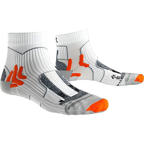 X-Socks Unisex Marathon Energy Socken, Arctic White/Pearl Grey, 35-38 von X-Bionic
