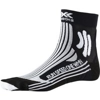 X-SOCKS Run Speed One Laufsocken Damen opal black/arctic white 35-36 X-SOCKS Run Speed One Laufsocken Damen opal black/arctic white 35-36 von X-SOCKS