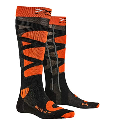X-Socks X-Bionic X-Bionic Unisex Ski Control 4.0 Socken, Anthracite Melange/X-Orange, 42/44 X-Bionic X-Bionic Unisex Ski Control 4.0 Socken, Anthracite Melange/X-Orange, 42/44 von X-Socks