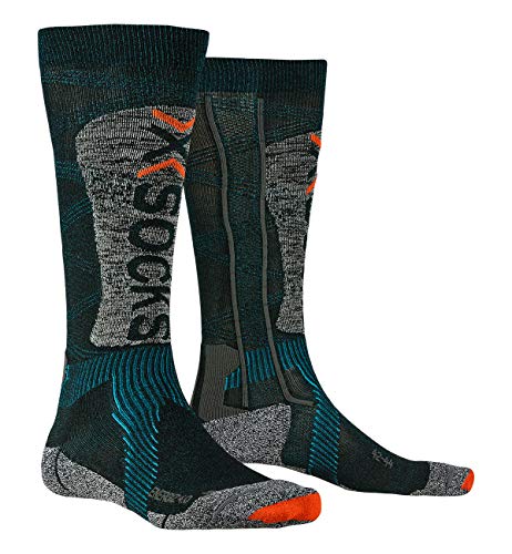 X-Socks X-Bionic Ski Energizer 4.0 Socken E005 Petrol/Stone Grey Melange 39-41 X-Socks X-Bionic Ski Energizer 4.0 Socken E005 Petrol/Stone Grey Melange 39-41 von X-Bionic