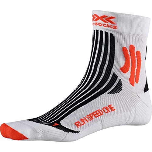 X-Socks X-Bionix Run Speed One Socke W017 Arctic White/Sunset Orange 35-38 von X-Bionic