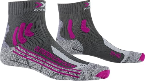 X-Socks X-Bionic Damen Trek Outdoor Socke, G041 Anthracite/Fuchsia, 38 EU X-Socks X-Bionic Damen Trek Outdoor Socke, G041 Anthracite/Fuchsia, 38 EU von X-Bionic